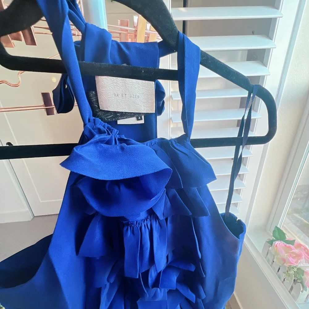 Anthropologie Short ruffle dress (NWOT) - Picture 2 of 3